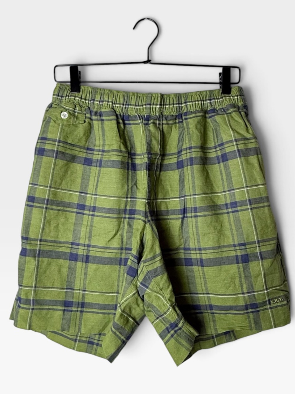 Knickerbocker New York City Men's Shorts Size Large Green Striped (X)